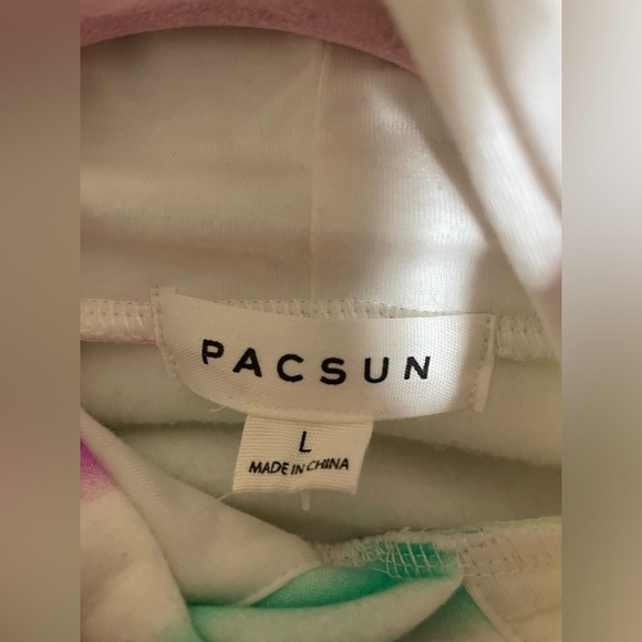 PACSUN Adult Dreams Smiley Face Airbrush Hoodie - Picture 6 of 7